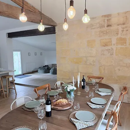 Ferienhaus Maison De L'aulne A 10 Min De Saint-emilion Sainte-Terre